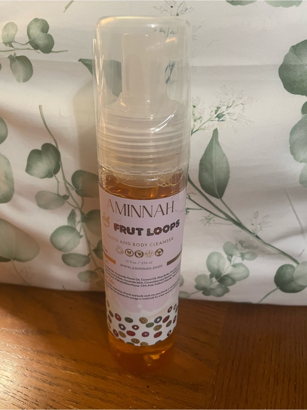 Aminnah Fruit Loops Hand & Body Cleanser